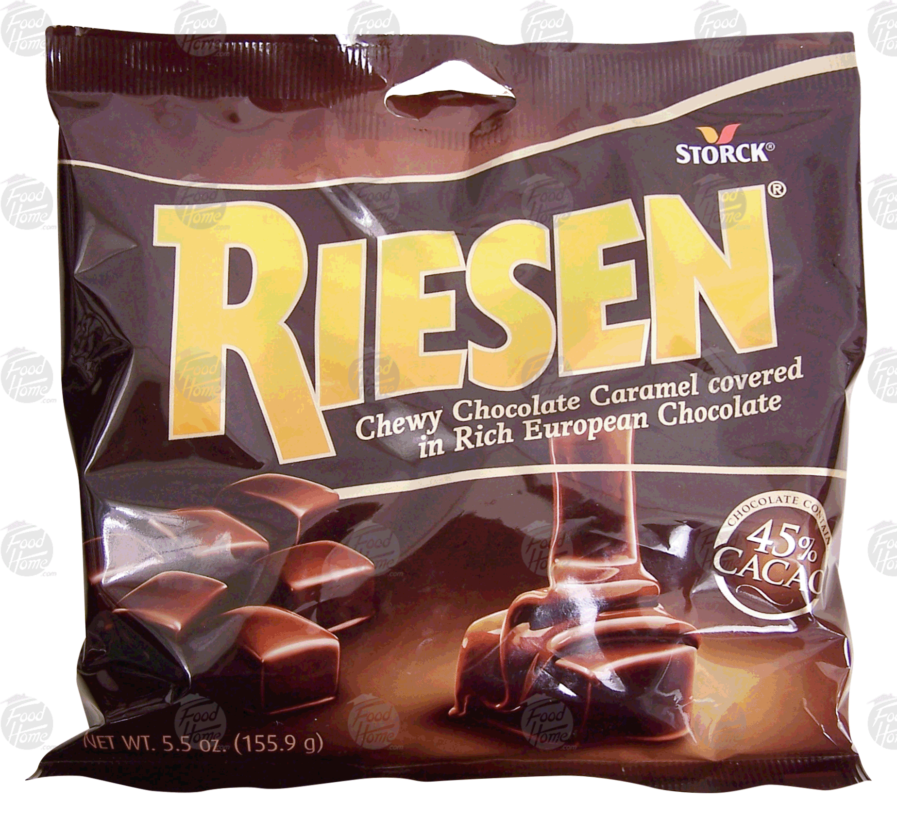 Riesen&nbsp;&nbsp;chewy chocolate caramel covered in rich european chocolate Full-Size Picture